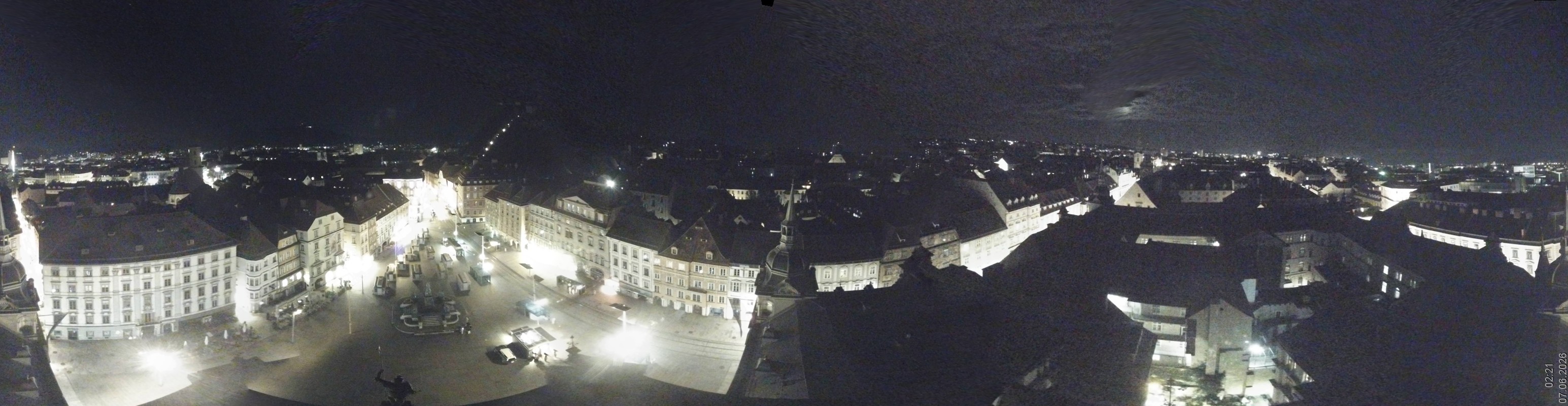Archiv Foto Webcam Grazer Rathaus