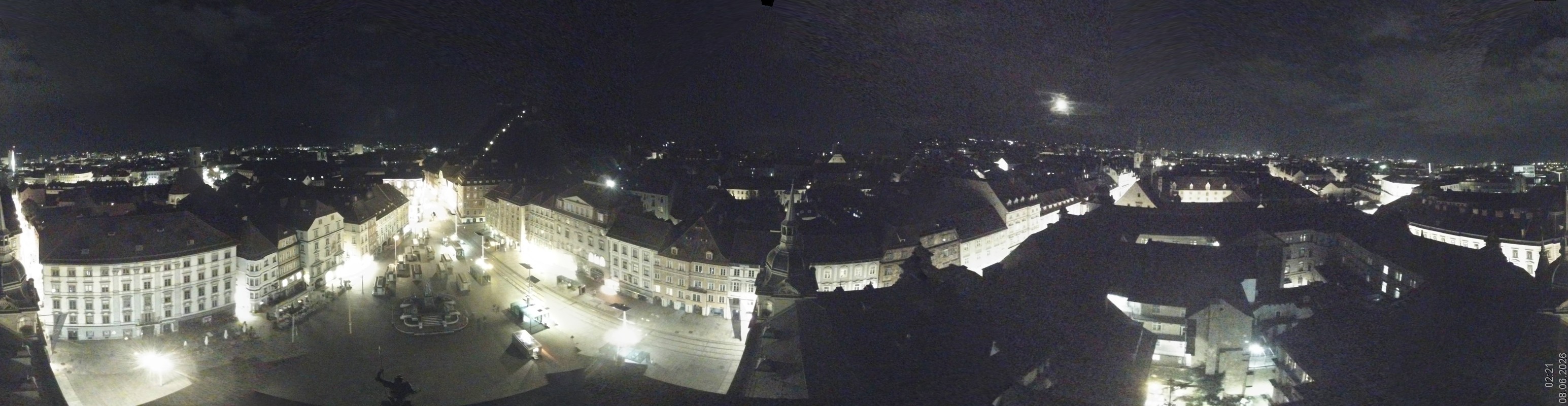 Archiv Foto Webcam Grazer Rathaus