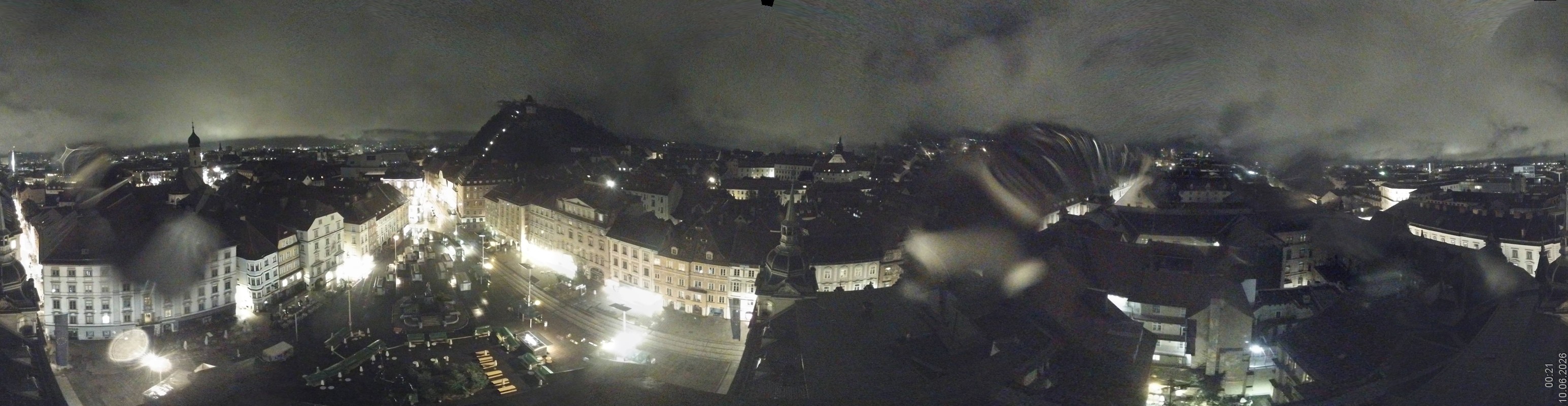 Archiv Foto Webcam Grazer Rathaus