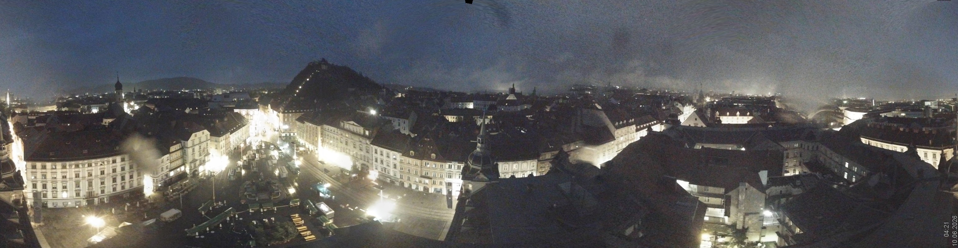 Archiv Foto Webcam Grazer Rathaus
