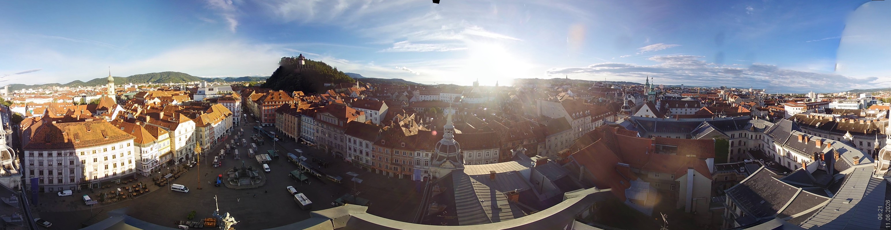 Archived image Webcam View of Graz