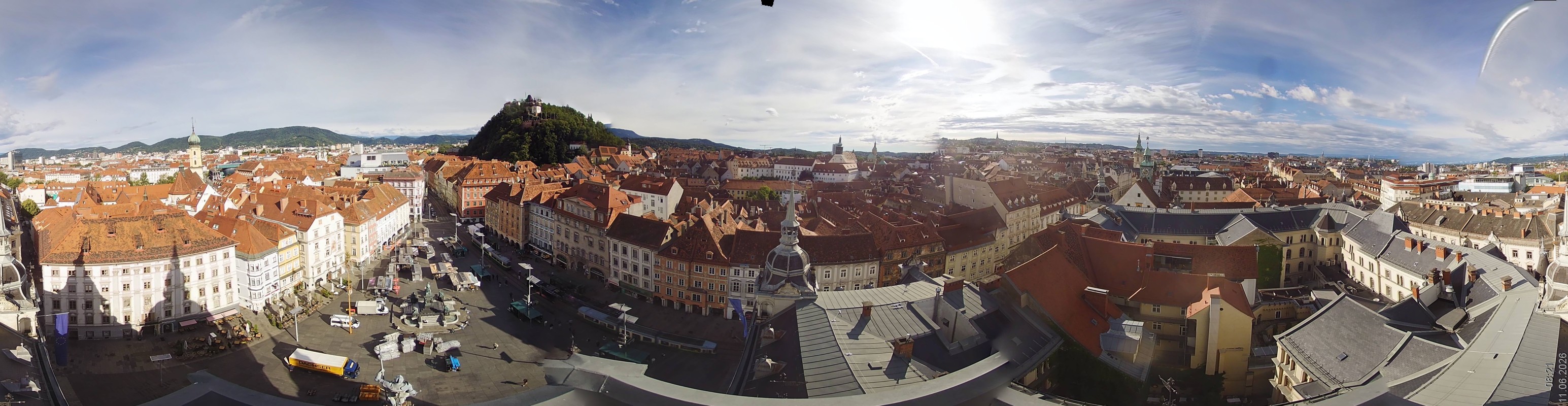 Archived image Webcam View of Graz