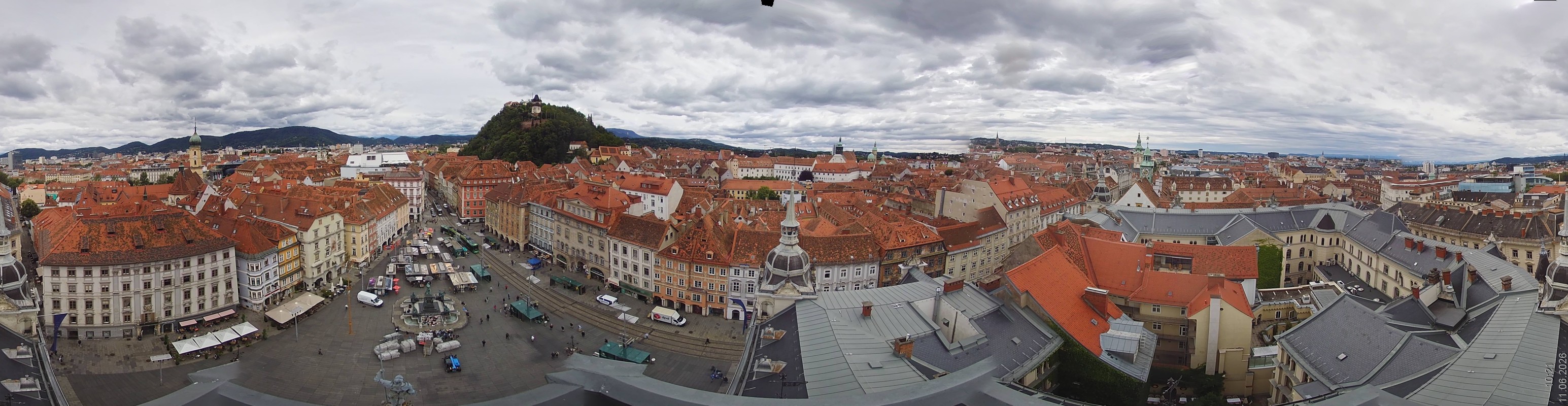 Archived image Webcam View of Graz