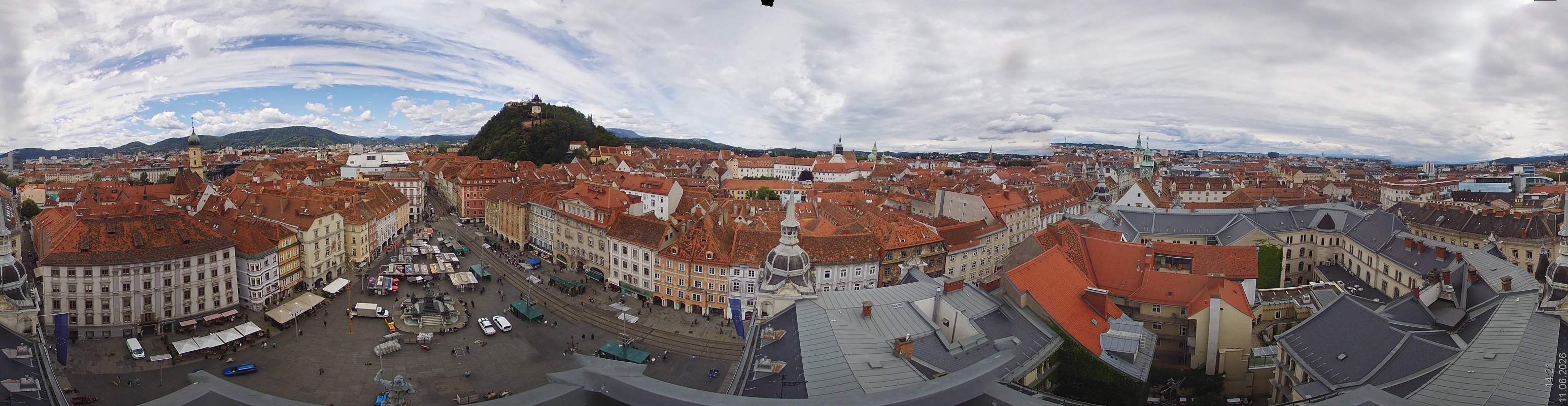 Archived image Webcam View of Graz