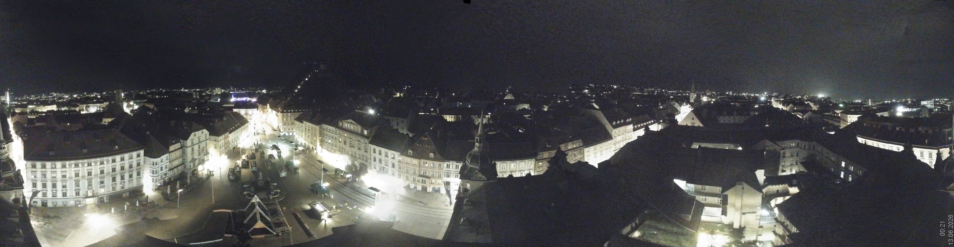 Archiv Foto Webcam Grazer Rathaus