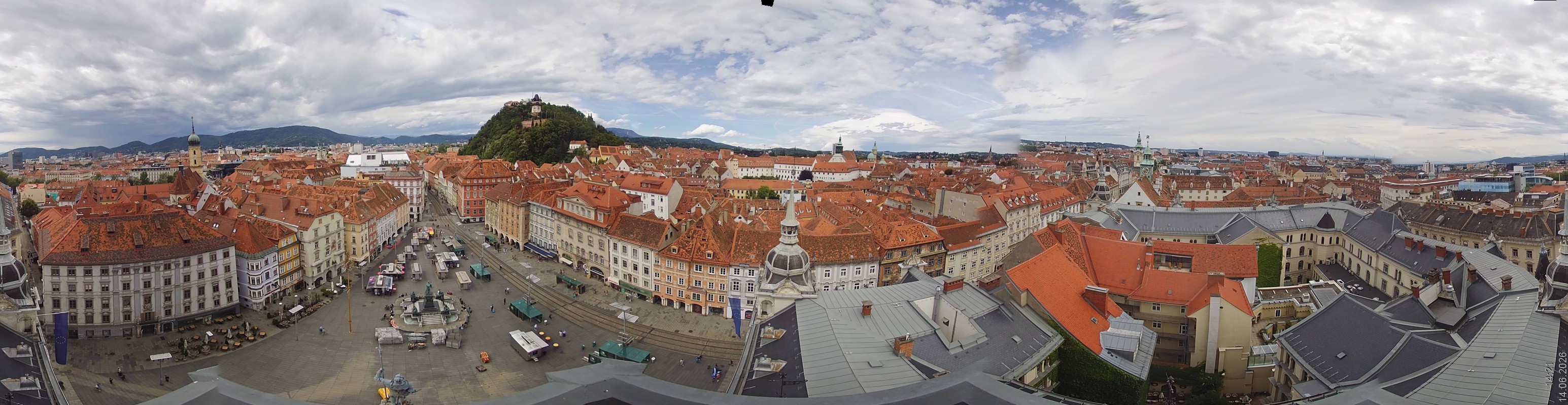 Archived image Webcam View of Graz