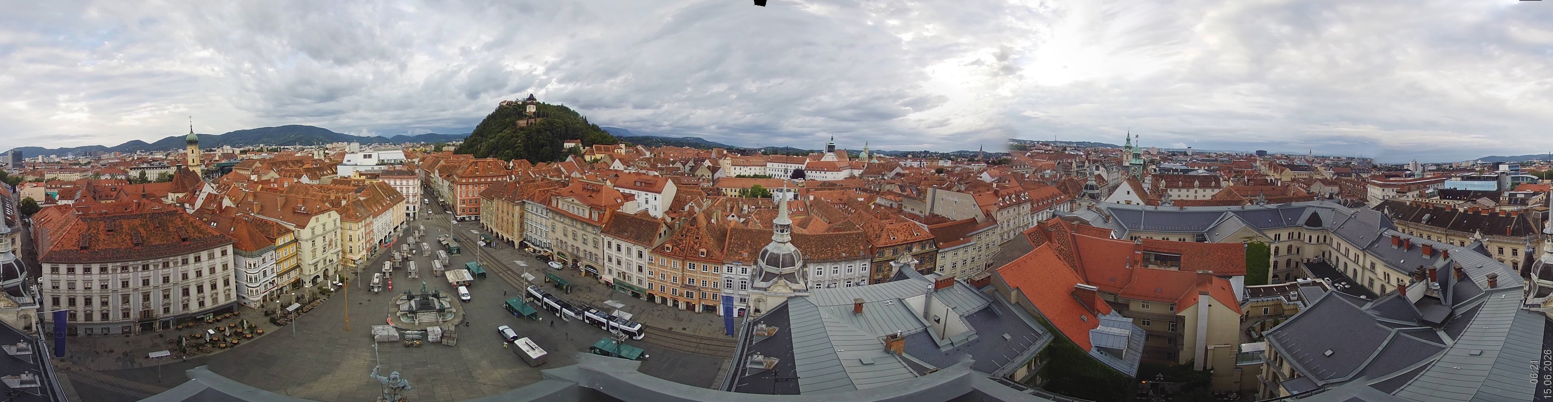 Archived image Webcam View of Graz