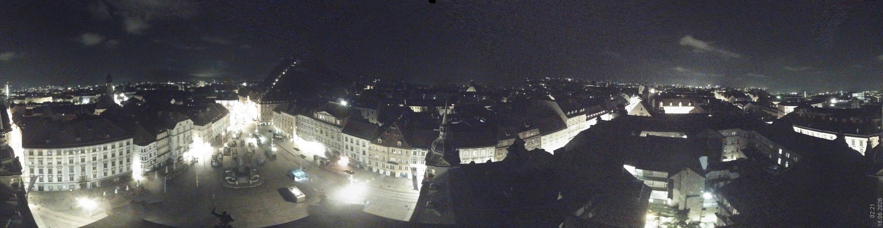 Archiv Foto Webcam Grazer Rathaus