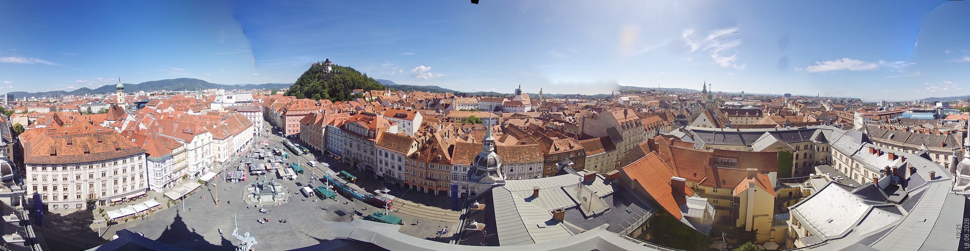 Archived image Webcam View of Graz