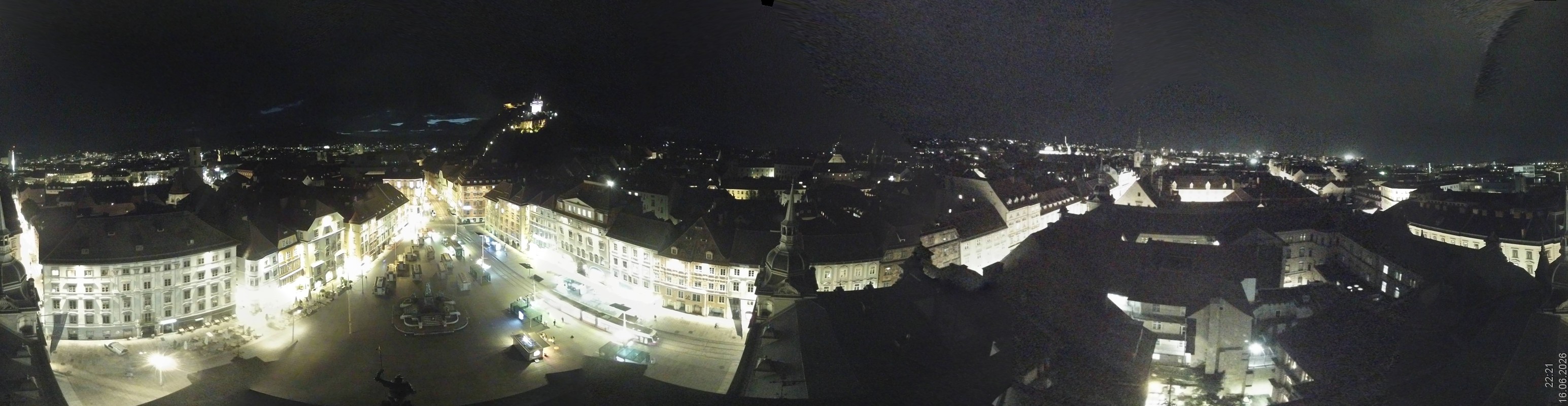 Archiv Foto Webcam Grazer Rathaus