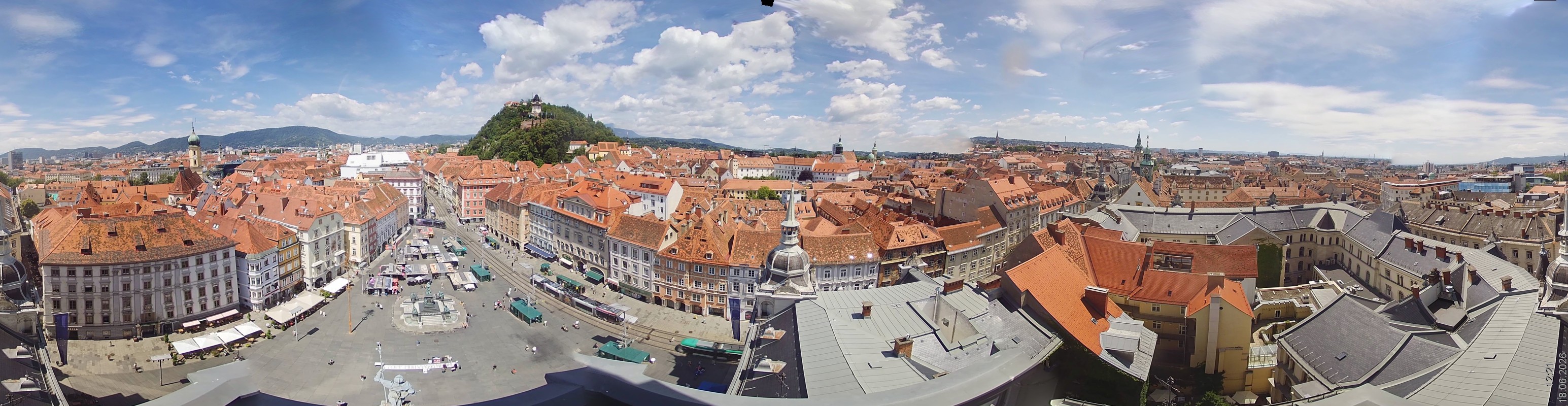 Archived image Webcam View of Graz