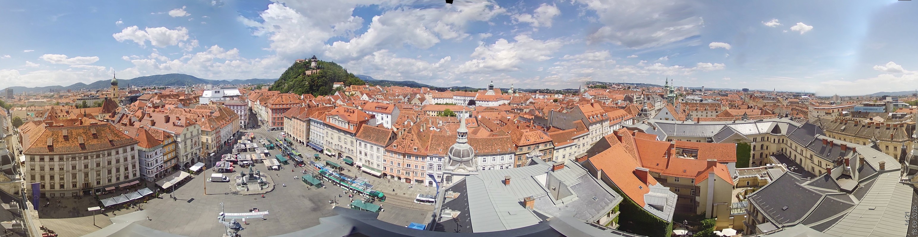 Archived image Webcam View of Graz