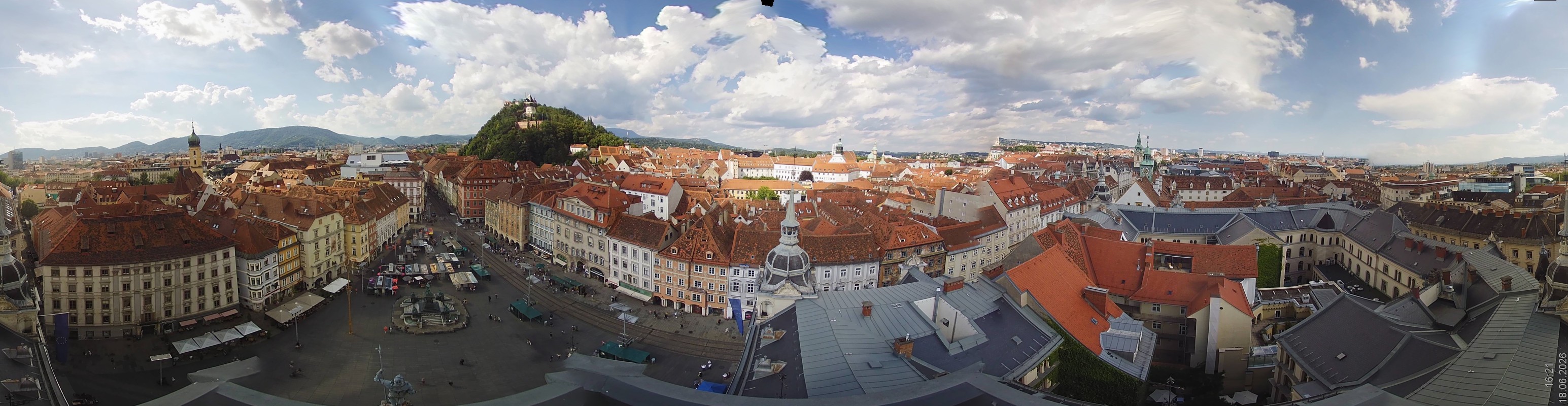 Archived image Webcam View of Graz