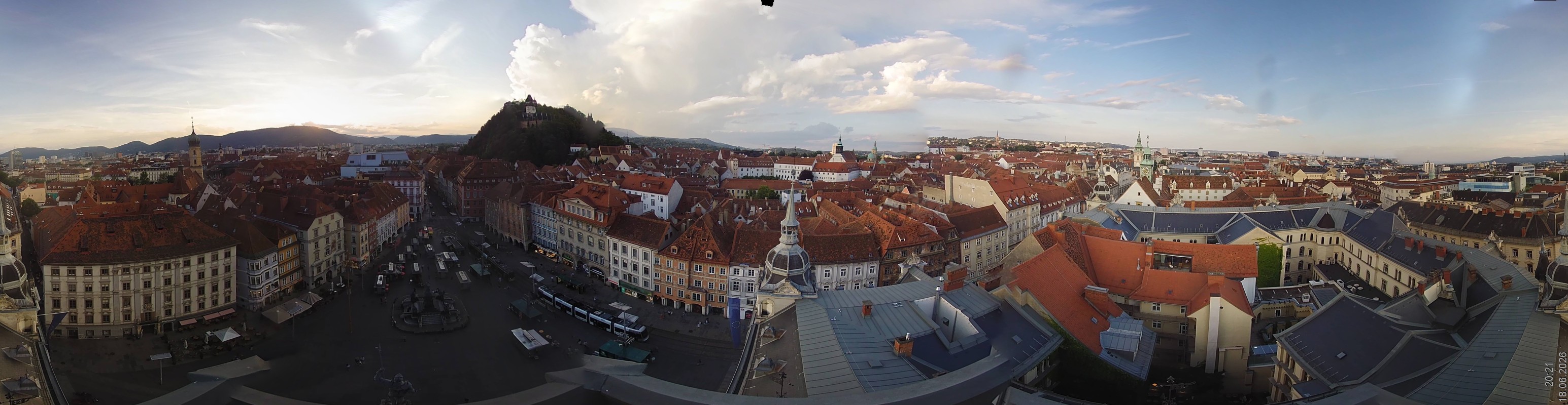 Archived image Webcam View of Graz