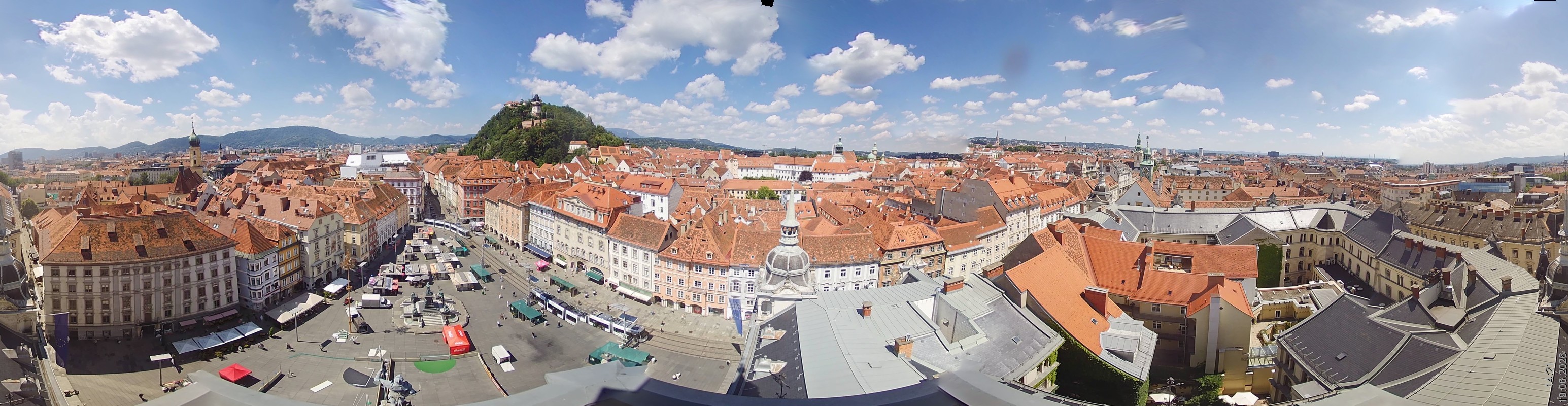 Archived image Webcam View of Graz