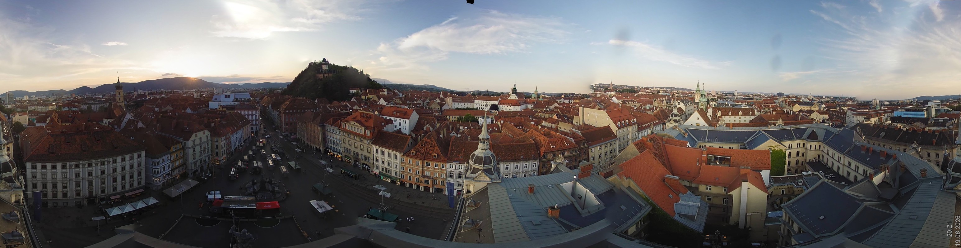 Archived image Webcam View of Graz