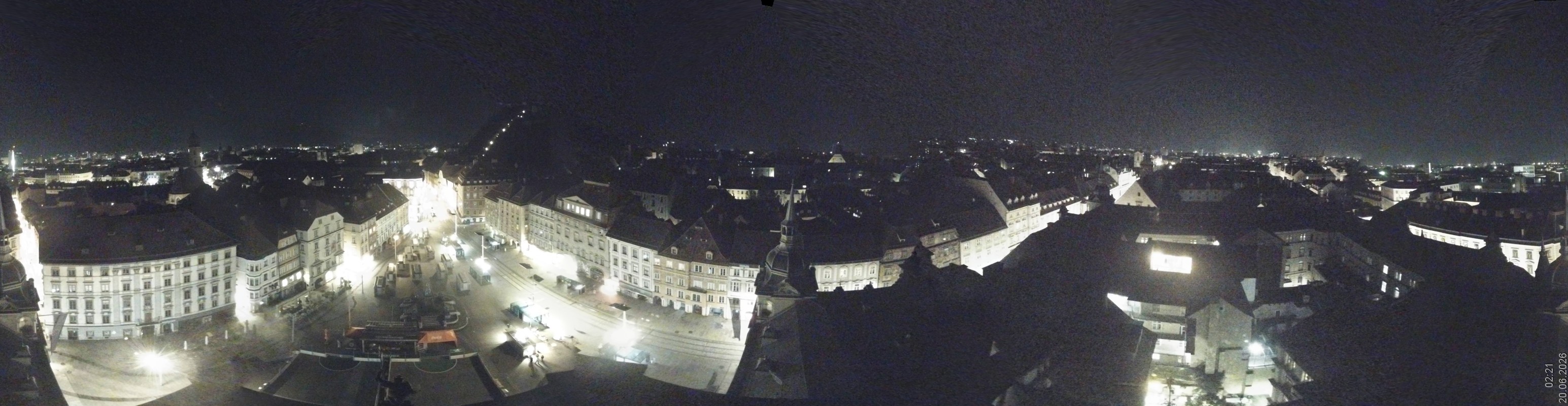 Archiv Foto Webcam Grazer Rathaus