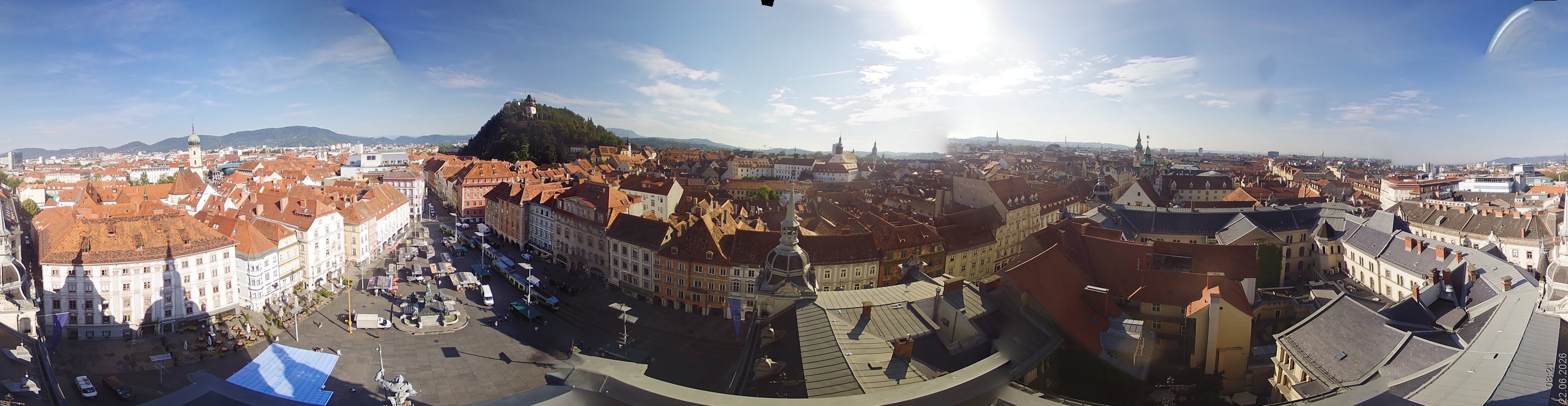 Archived image Webcam View of Graz