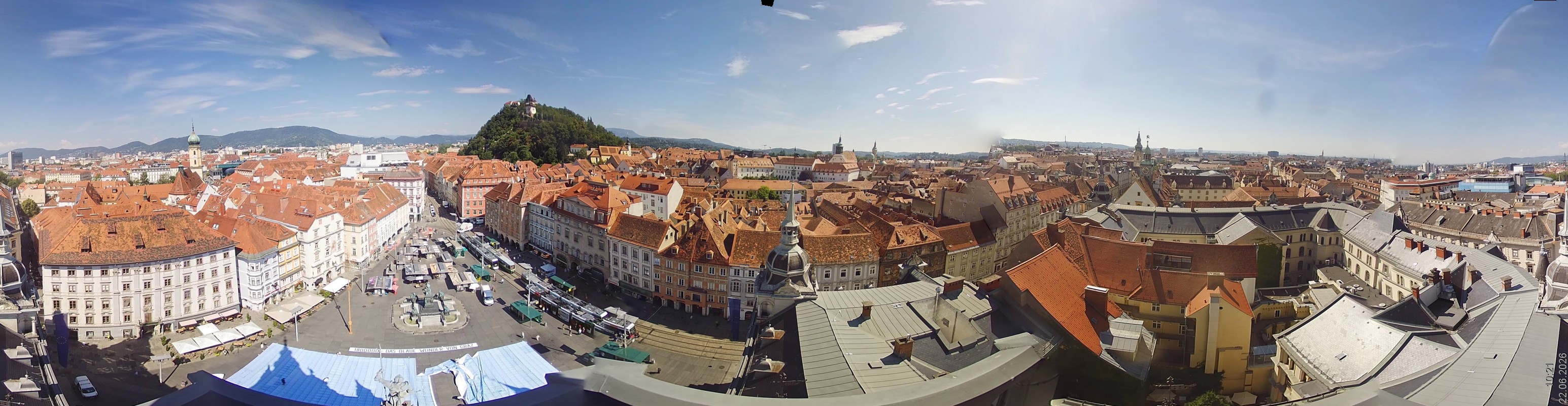 Archived image Webcam View of Graz