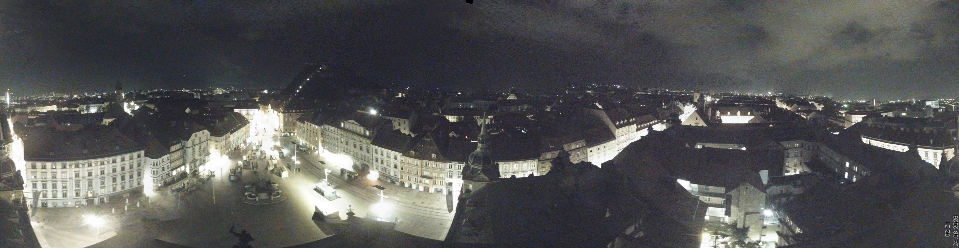 Archiv Foto Webcam Grazer Rathaus