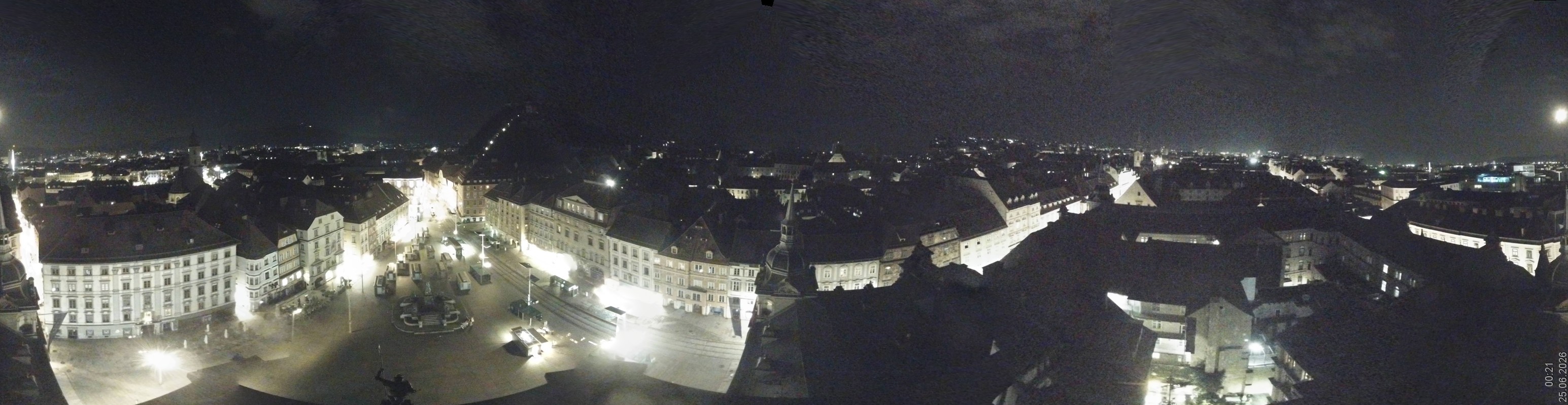 Archiv Foto Webcam Grazer Rathaus