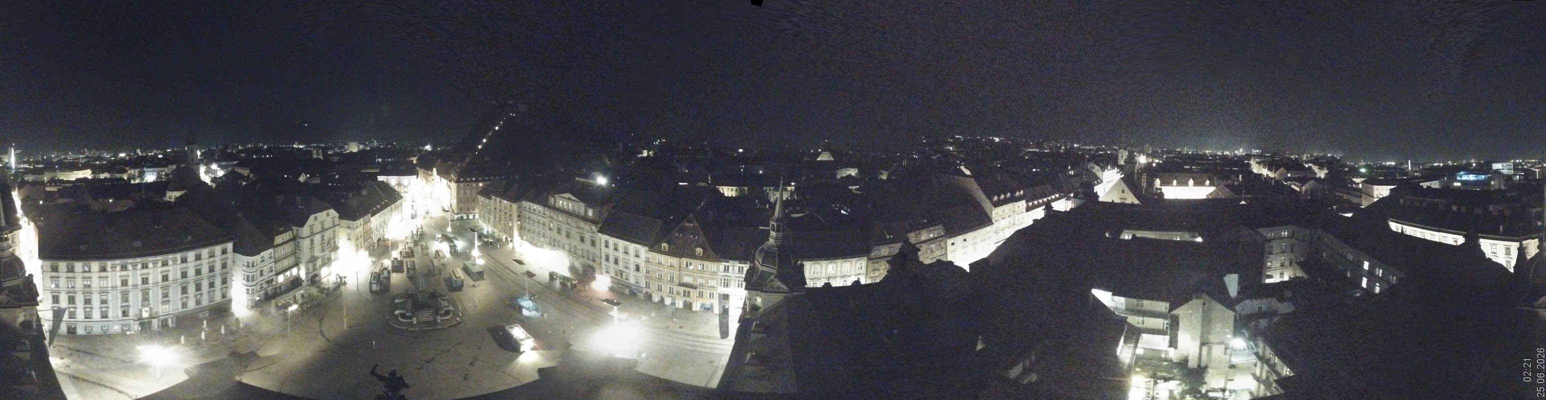 Archiv Foto Webcam Grazer Rathaus