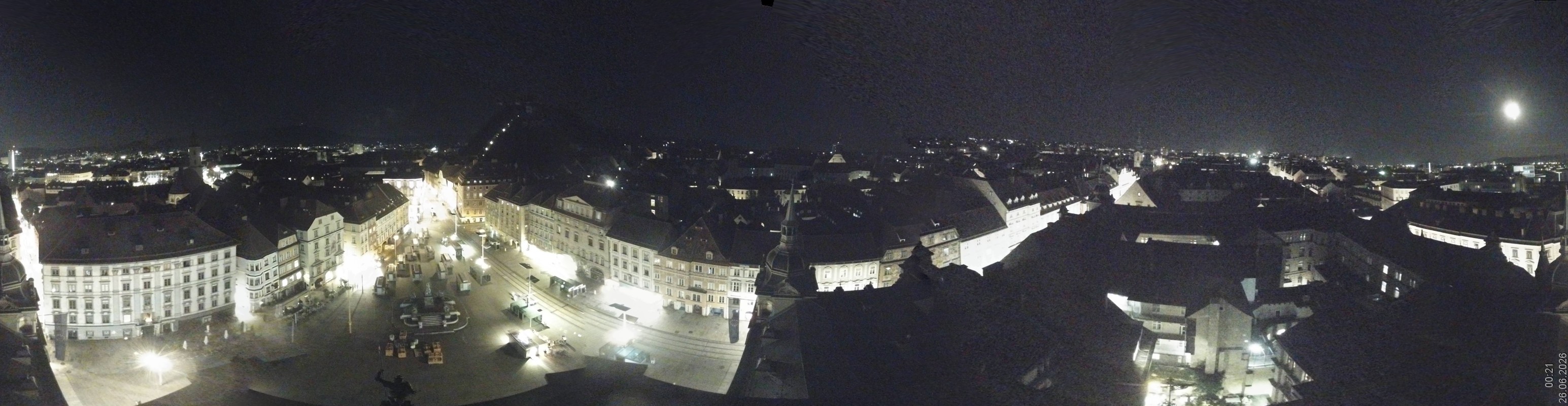 Archiv Foto Webcam Grazer Rathaus