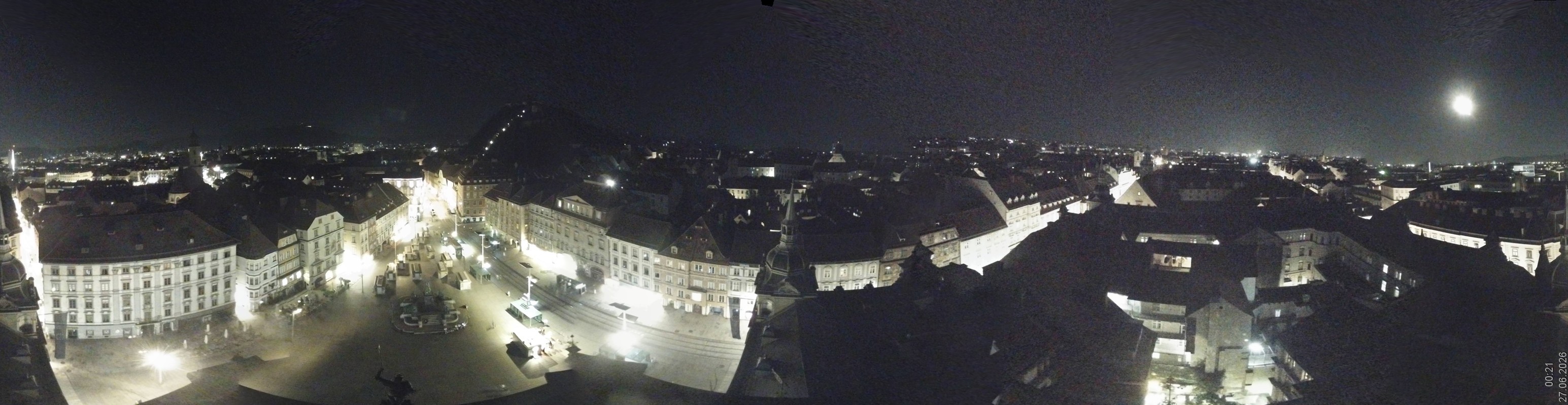 Archiv Foto Webcam Grazer Rathaus