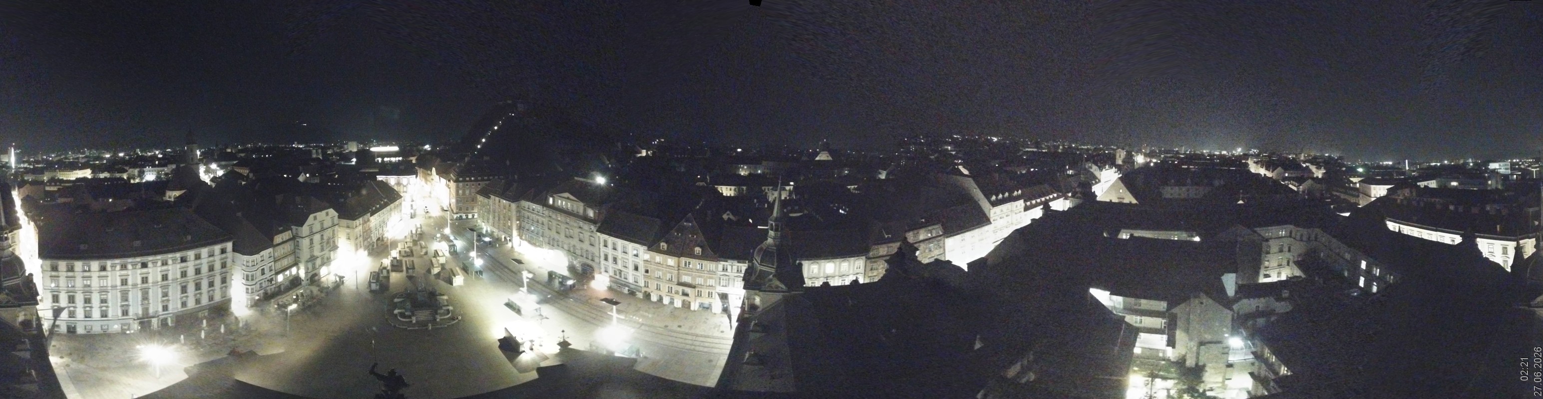Archiv Foto Webcam Grazer Rathaus