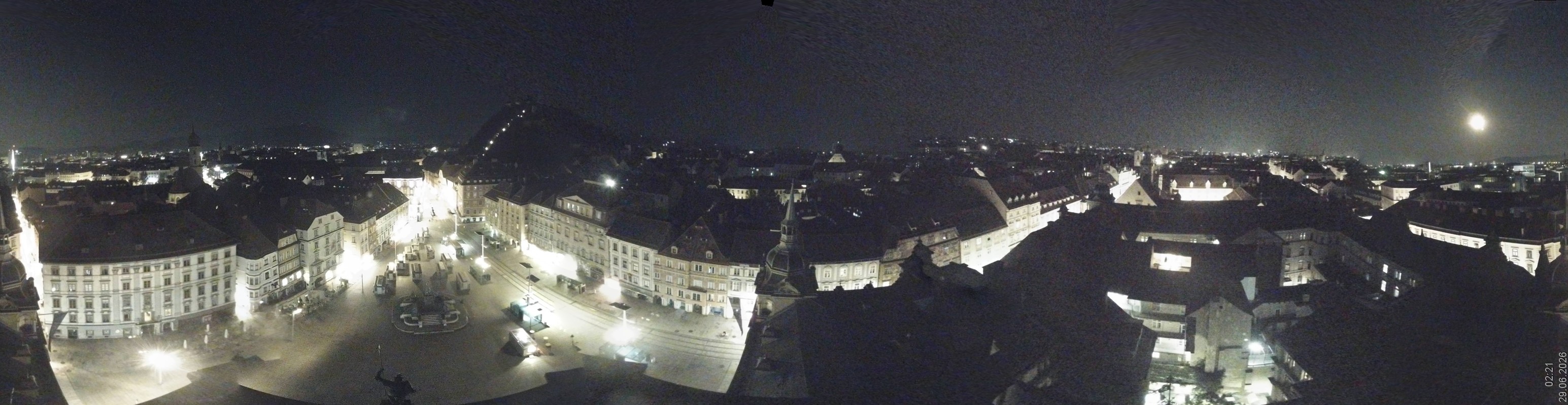 Archiv Foto Webcam Grazer Rathaus