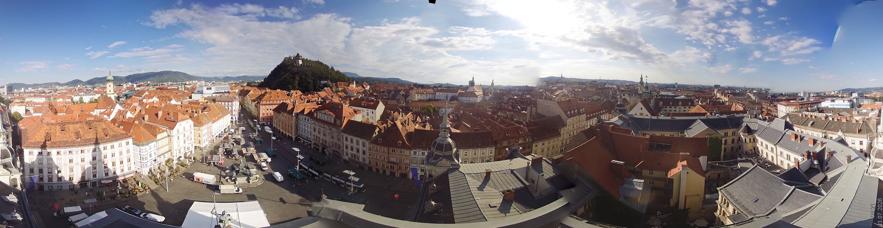 Archived image Webcam View of Graz