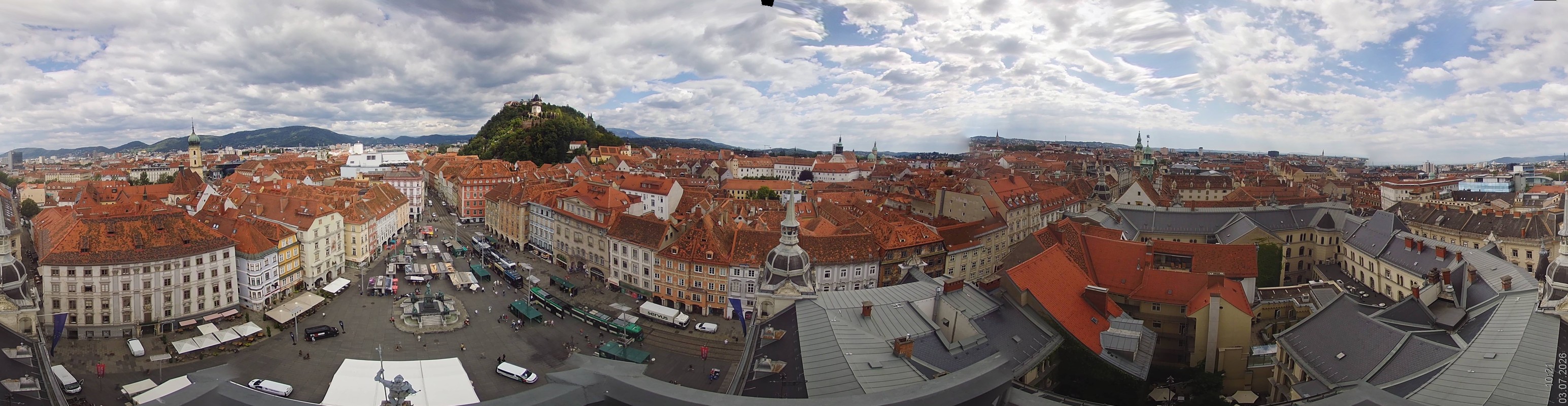 Archived image Webcam View of Graz