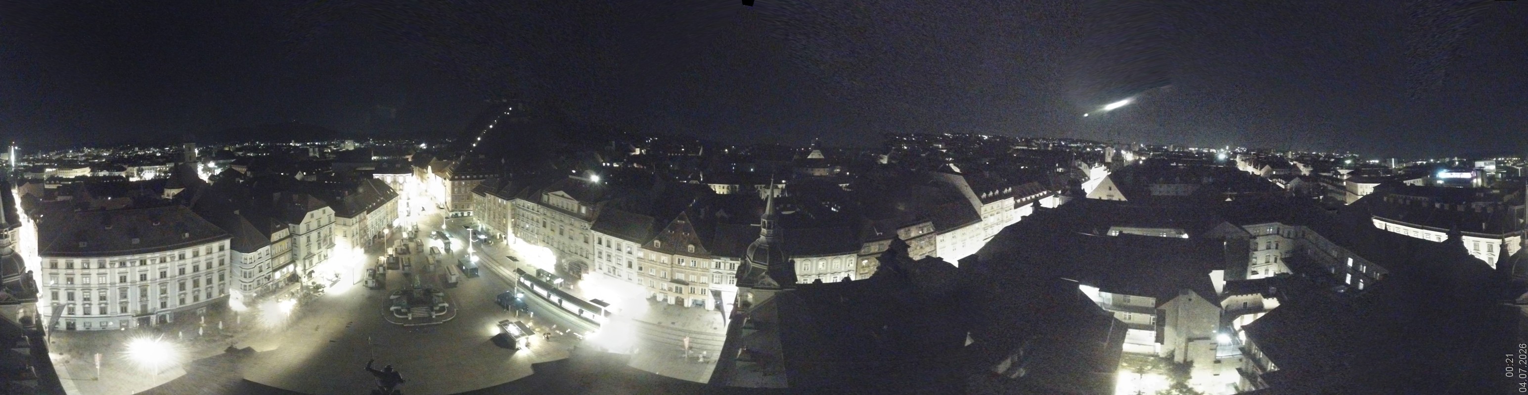 Archiv Foto Webcam Grazer Rathaus