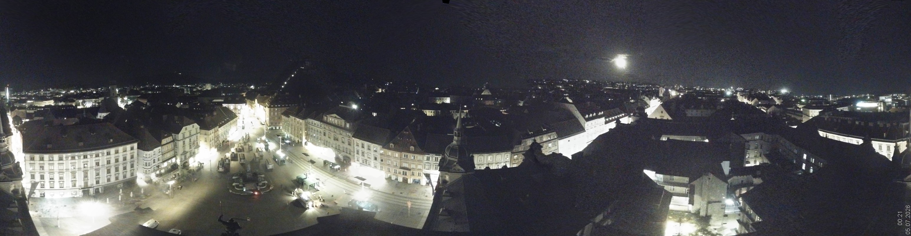 Archiv Foto Webcam Grazer Rathaus