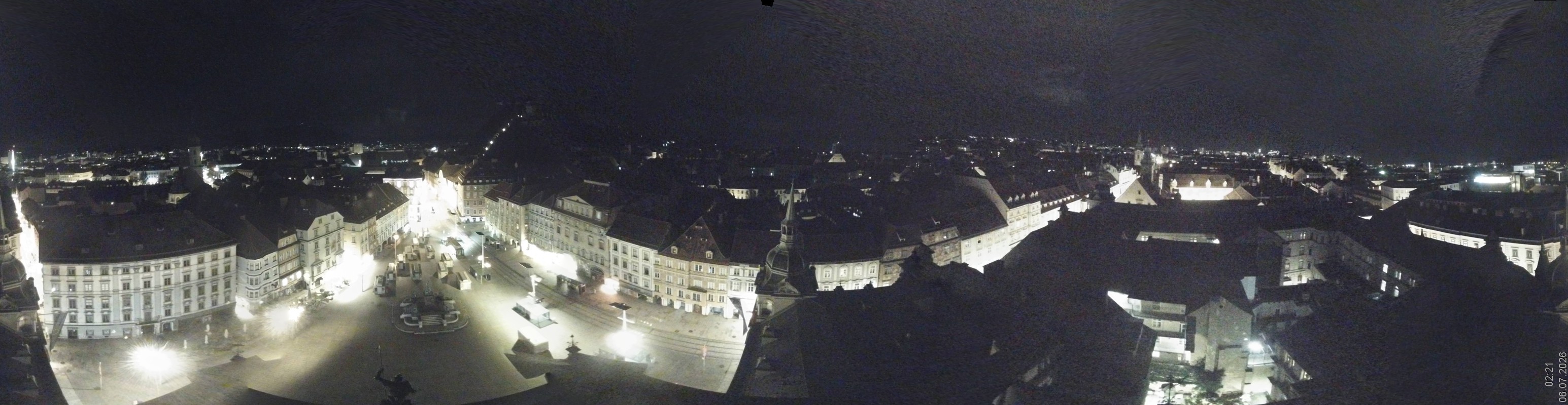 Archiv Foto Webcam Grazer Rathaus