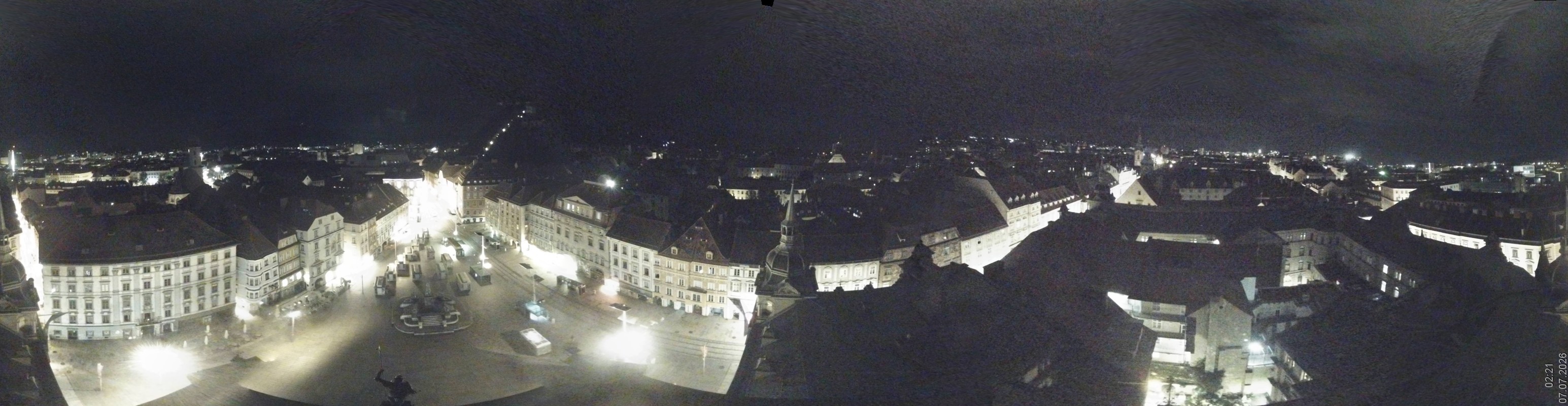 Archiv Foto Webcam Grazer Rathaus