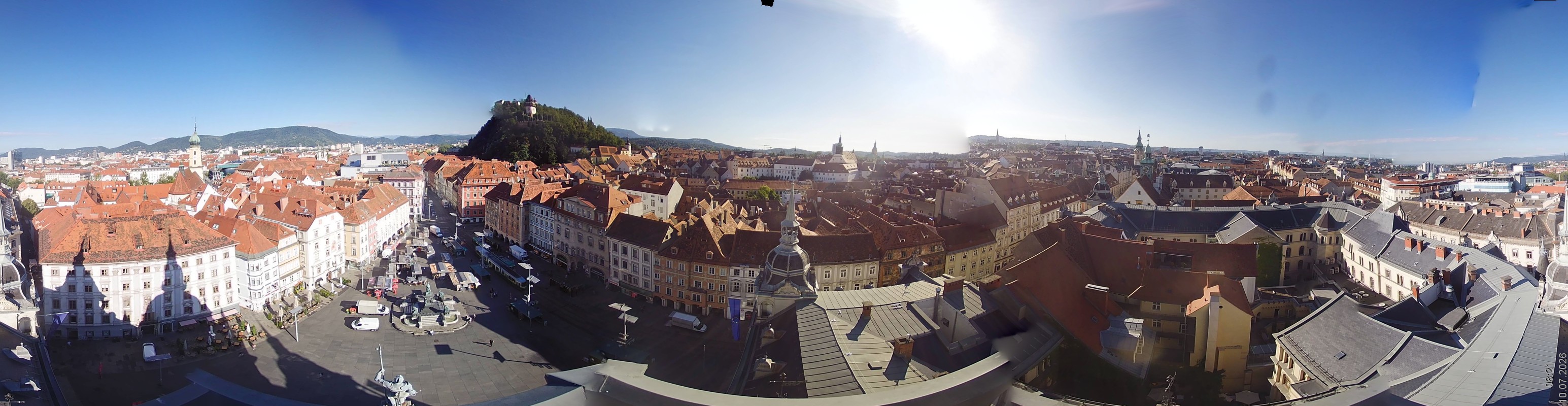 Archived image Webcam View of Graz