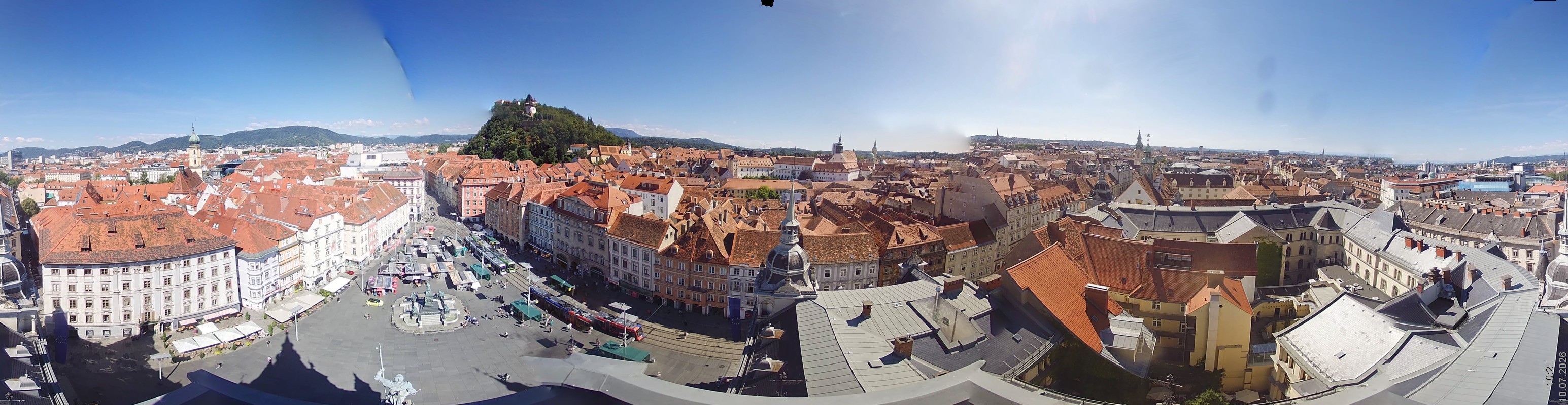 Archived image Webcam View of Graz