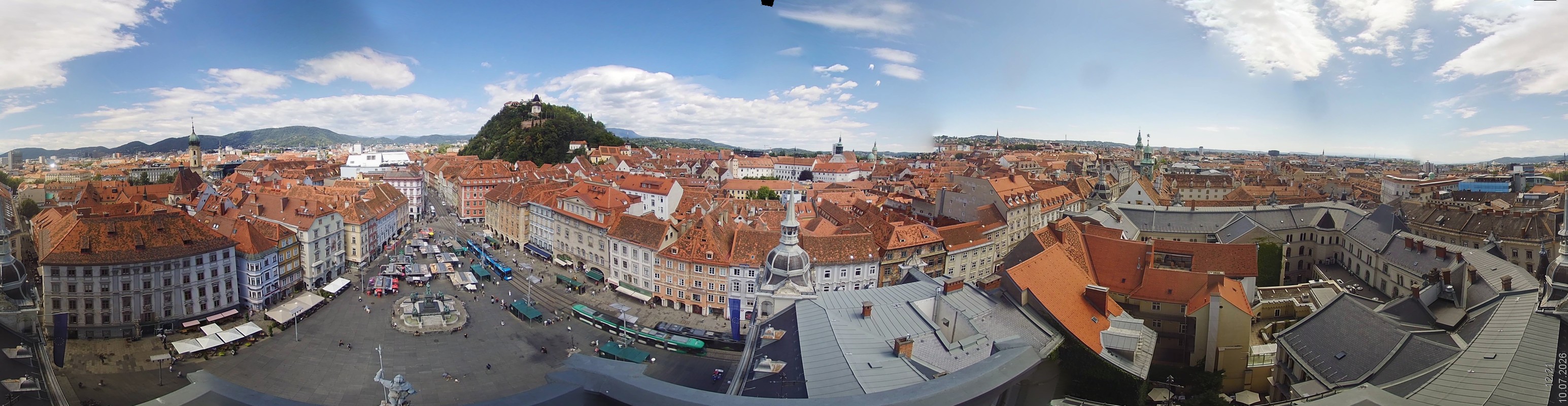 Archived image Webcam View of Graz