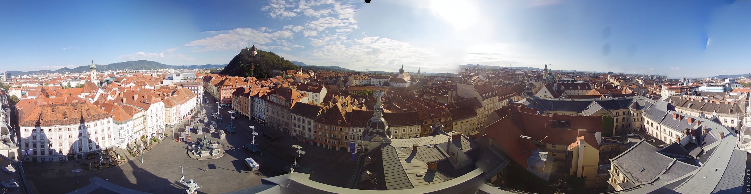 Archived image Webcam View of Graz