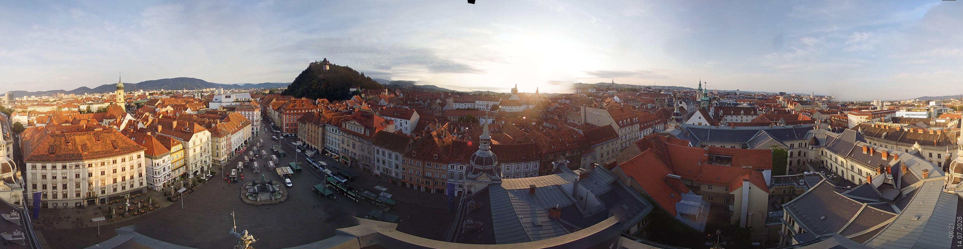 Archived image Webcam View of Graz