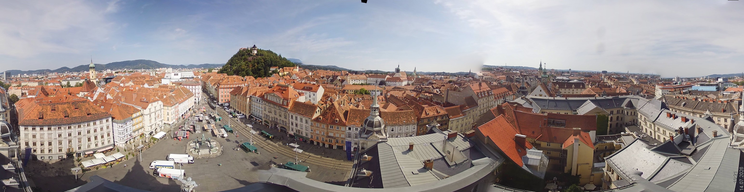 Archived image Webcam View of Graz