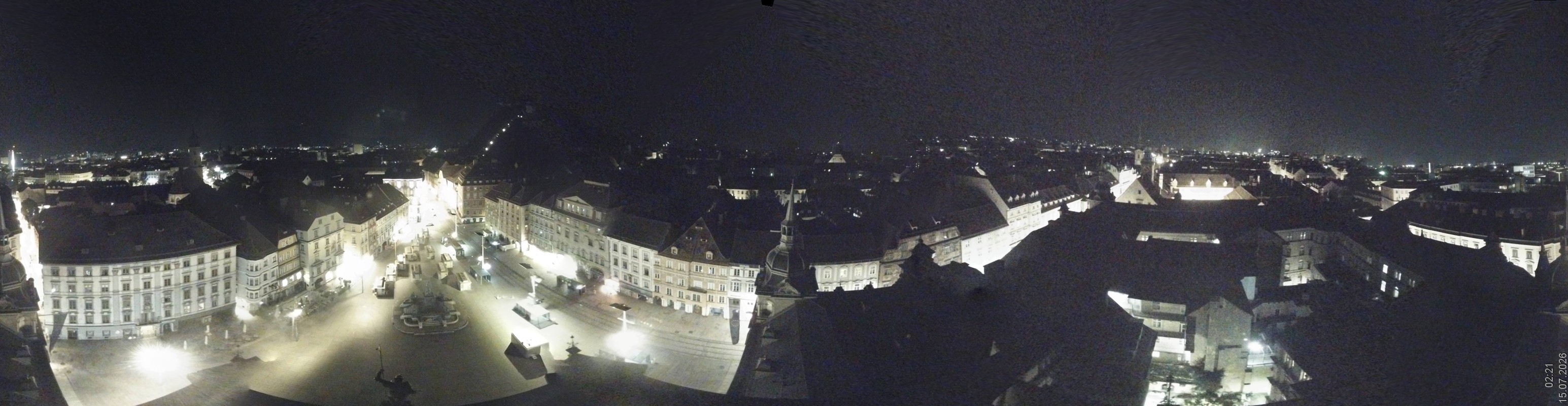 Archiv Foto Webcam Grazer Rathaus