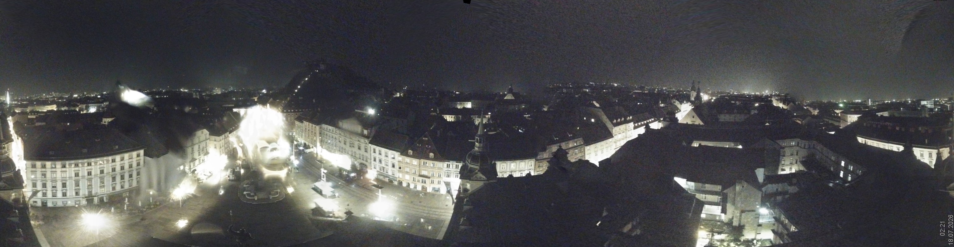 Archiv Foto Webcam Grazer Rathaus
