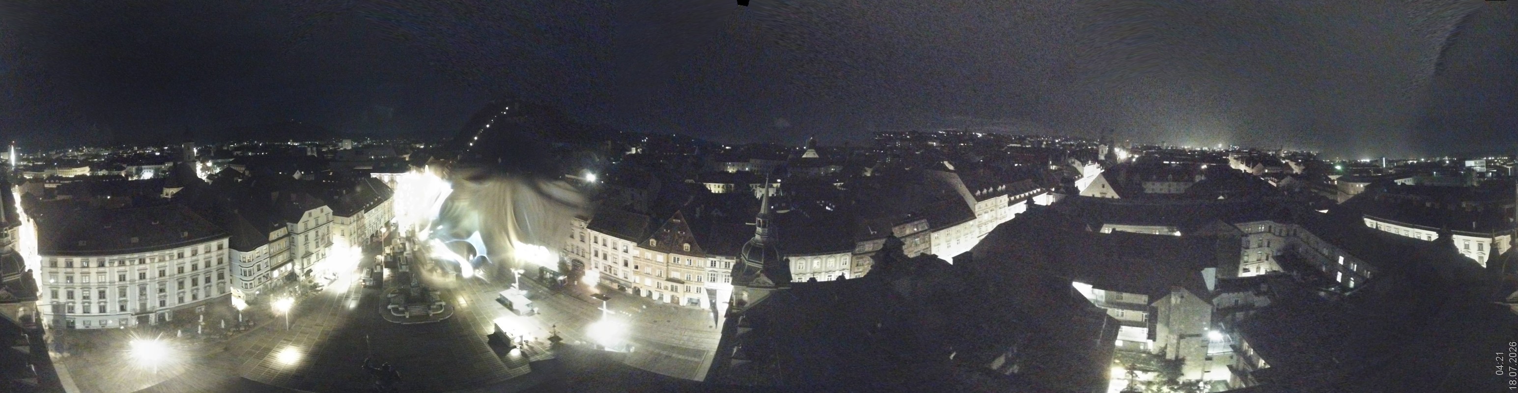 Archiv Foto Webcam Grazer Rathaus