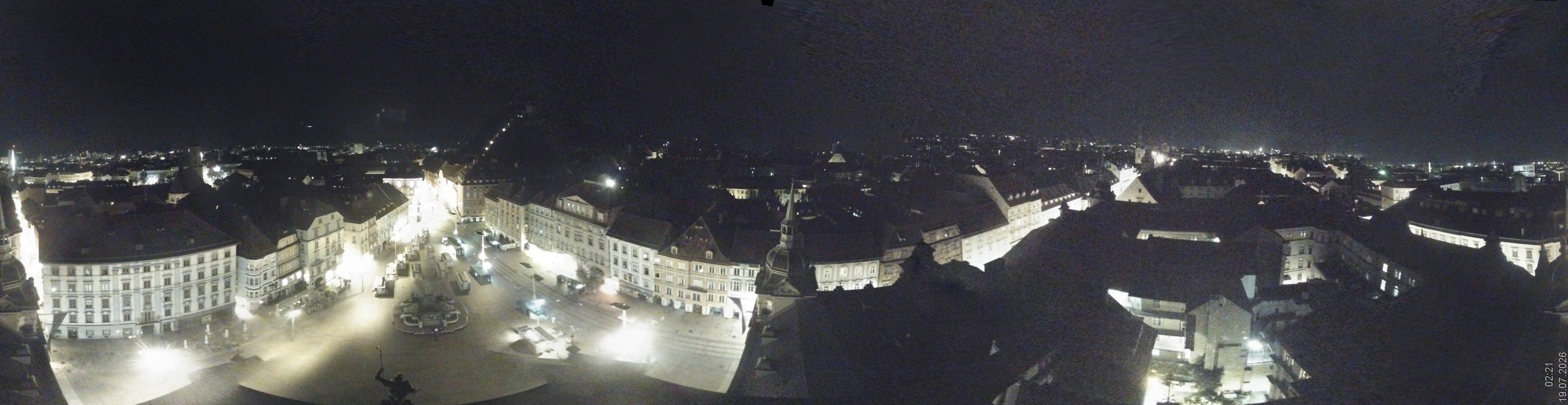 Archiv Foto Webcam Grazer Rathaus