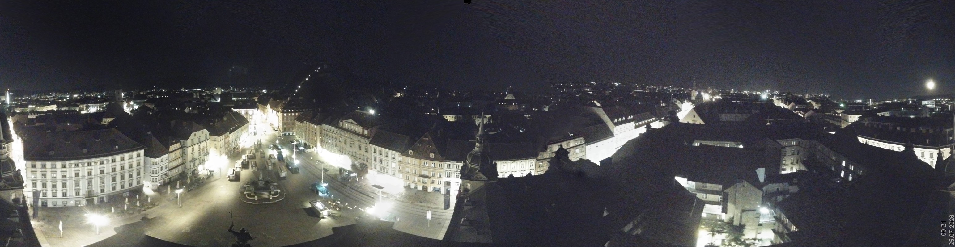 Archiv Foto Webcam Grazer Rathaus