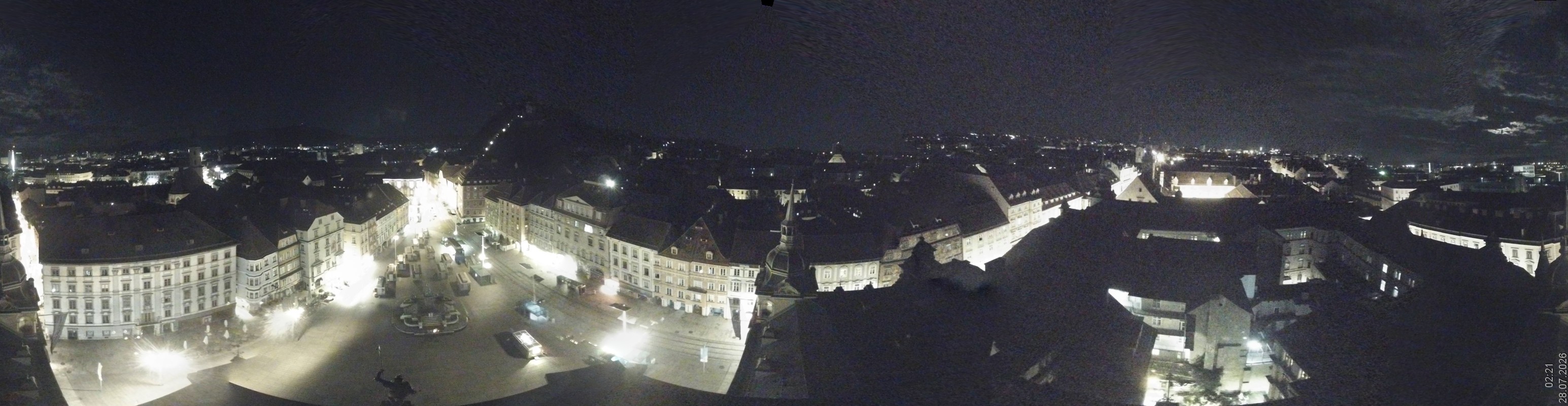 Archiv Foto Webcam Grazer Rathaus