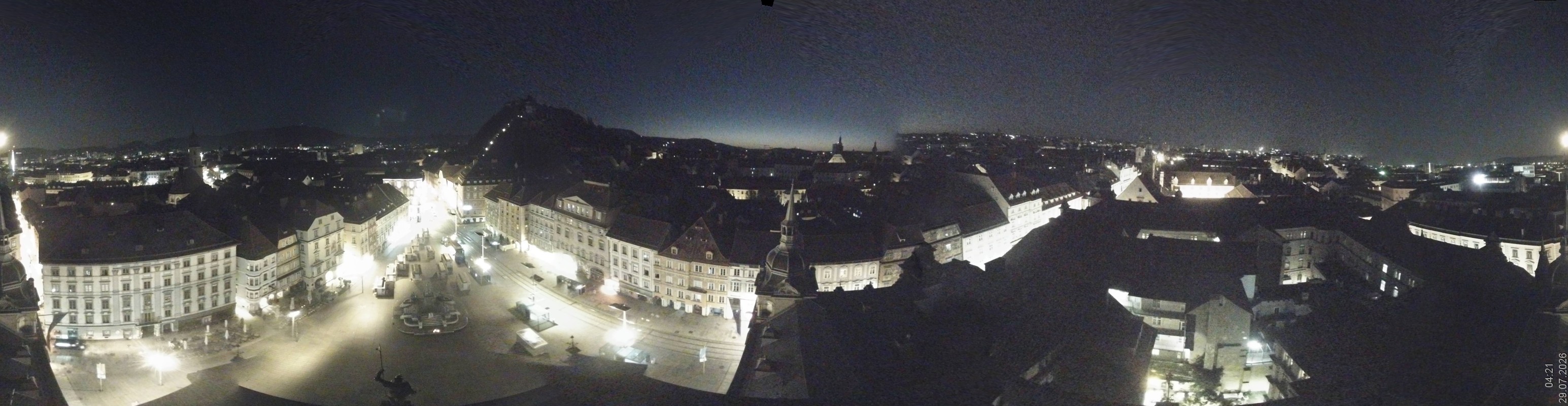 Archiv Foto Webcam Grazer Rathaus