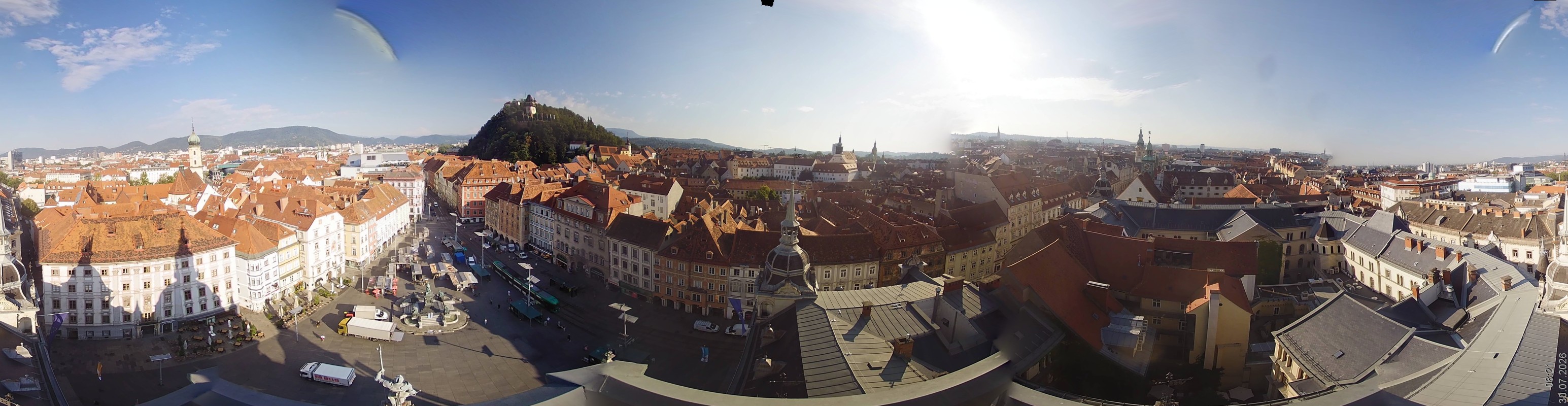 Archived image Webcam View of Graz